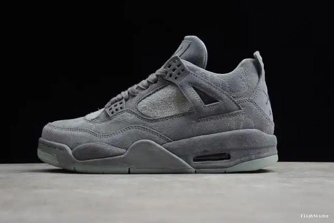 Air 930155-003 4 Jordan x Cool Grey KAWS 0526